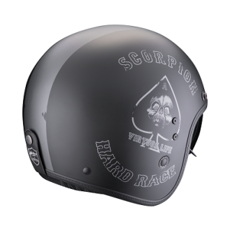Scorpion Jethelm Belfast Evo Spade Matt Schwarz-Silber