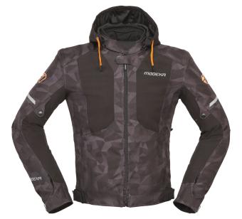 Modeka Textiljacke Jakson Schwarz Camouflage